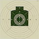 Ordonnanz-Schnellfeuer-Pistolenscheibe, 25m