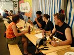 Beim Mittagessen