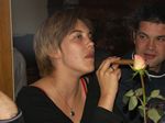 Auch das gibts: Anna mit Zigarre !